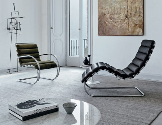 Mr Chaise Lounge Knoll, Chaise Lounge Chair With Arms
