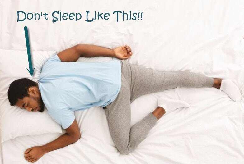 Everything You Need For Less What's the Best Sleeping Position? It Depends,  pillow for sleeping on back 