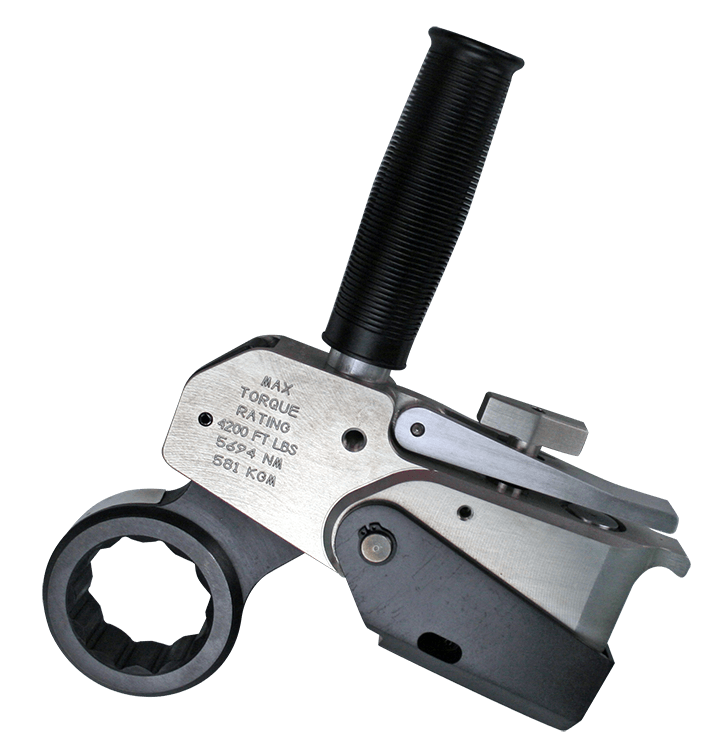 Details about   Hytorc 4-1/2" Back Up Wrench lbs 10,000 ft