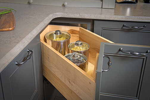 Kitchen Corner Storage Cabinets, Corner Base Kitchen Cabinet With Drawers