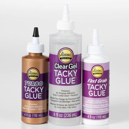 Aleene's Clear Gel Tacky Glue 3 Pack, 8 oz, 8 fl oz, 24