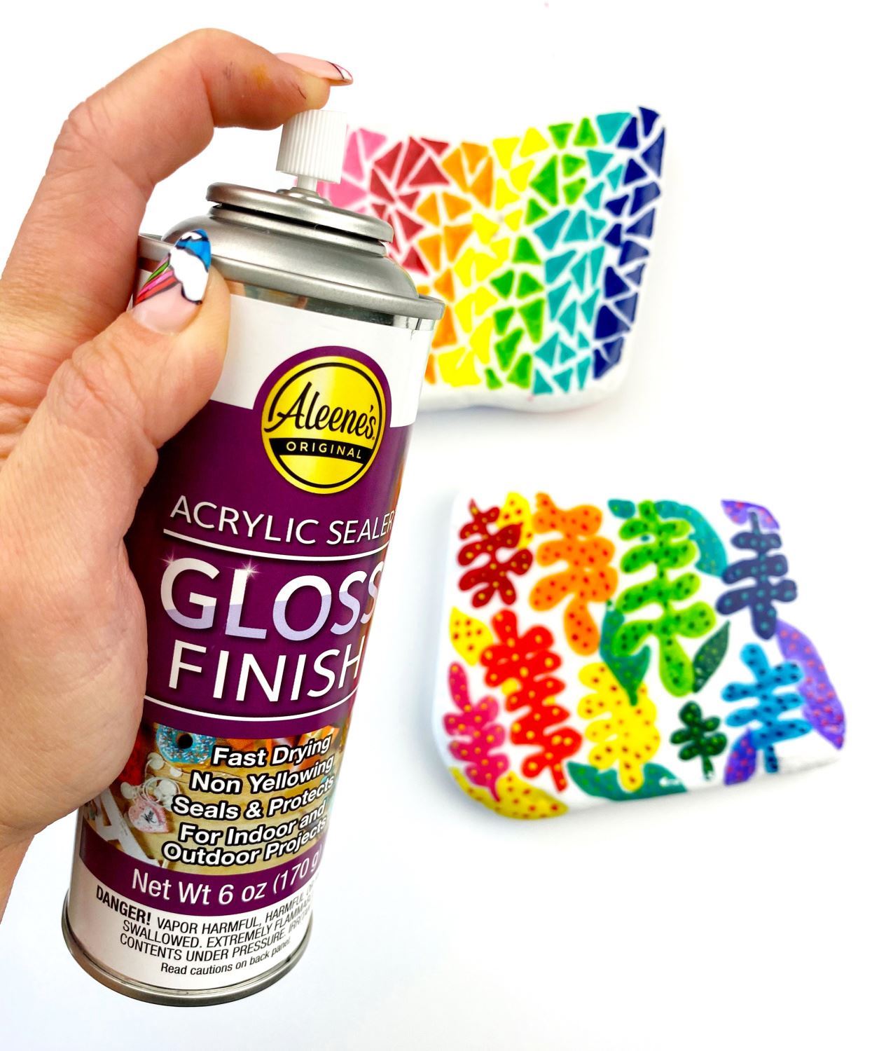 Aleene's Original Glues - Seal Your Painted Rocks with Acrylic