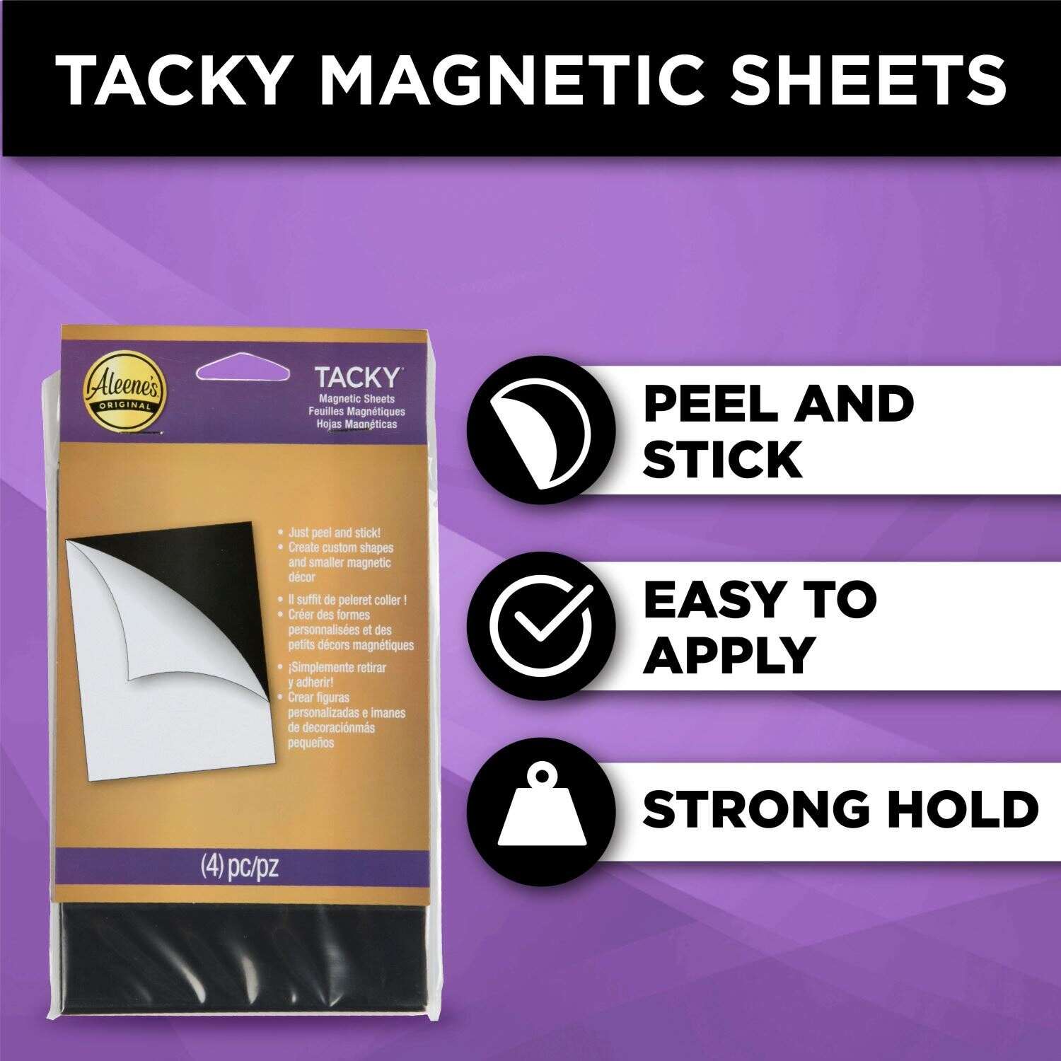 Aleene's Original Glues - Aleenes Magnetic Tacky Sheets