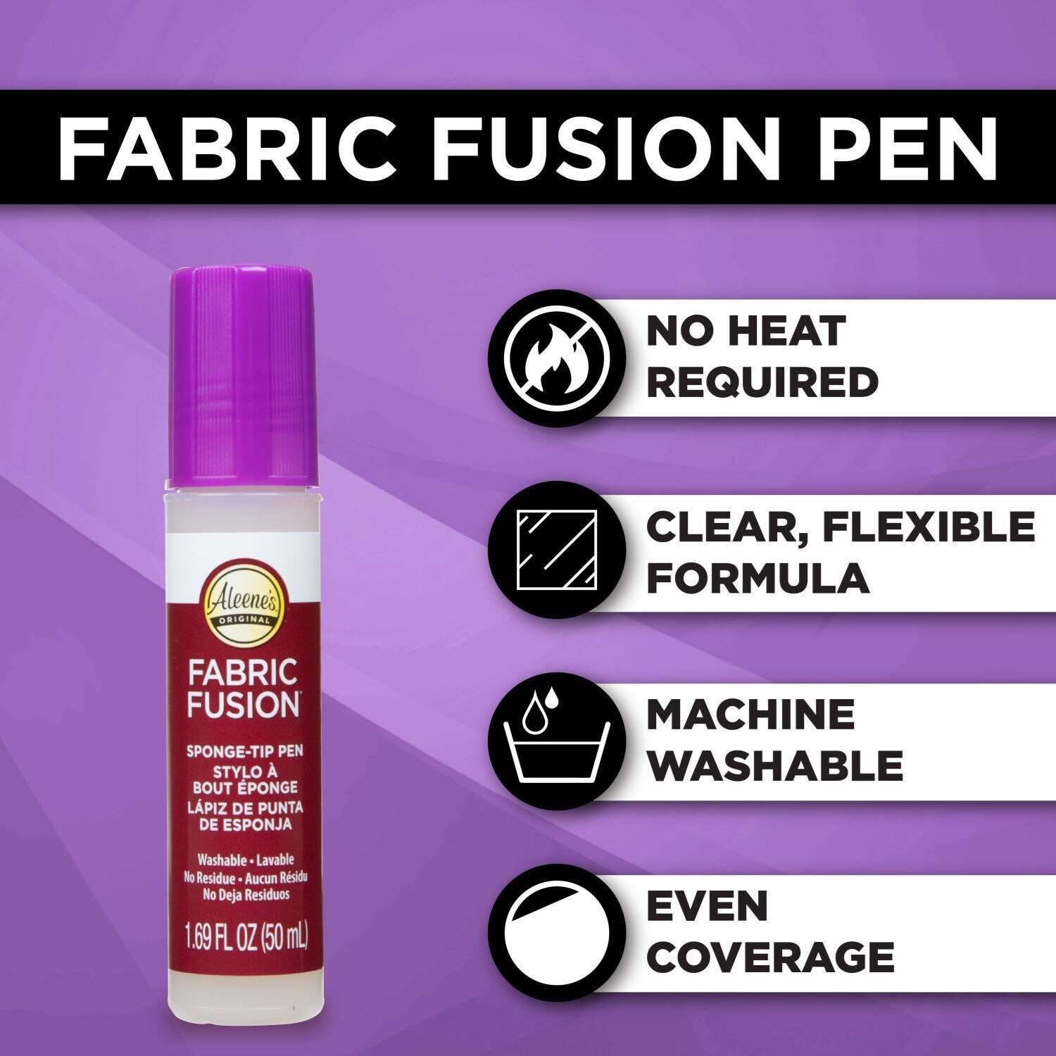 Fabric Glue Aleene's Fabric Fusion Permanent Fabric Glue Pen Non