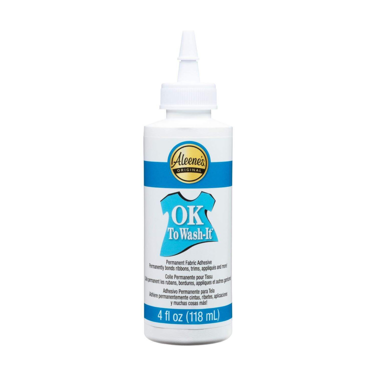 Quick Fix Bonding Fabric Glue Fast Dry and Clear Washable for All Fabrics Clothing Cotton