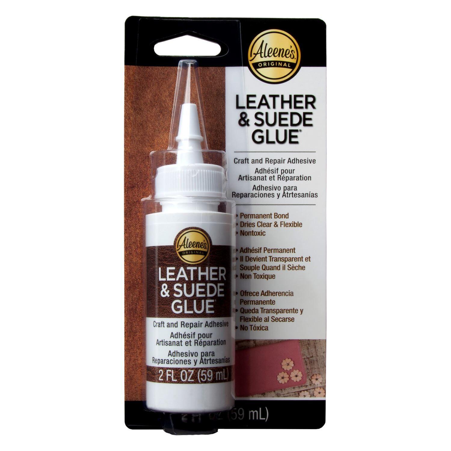 Leather Glue. A strong, flexible glue for a long lasting repair