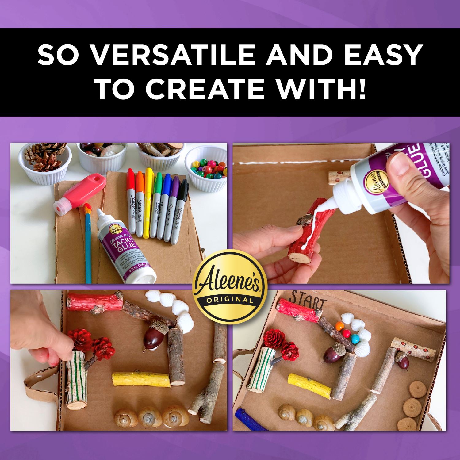 Aleene's Original Glues - Easy Recycle Project with Tacky Glue: Kids'  Bowling Set