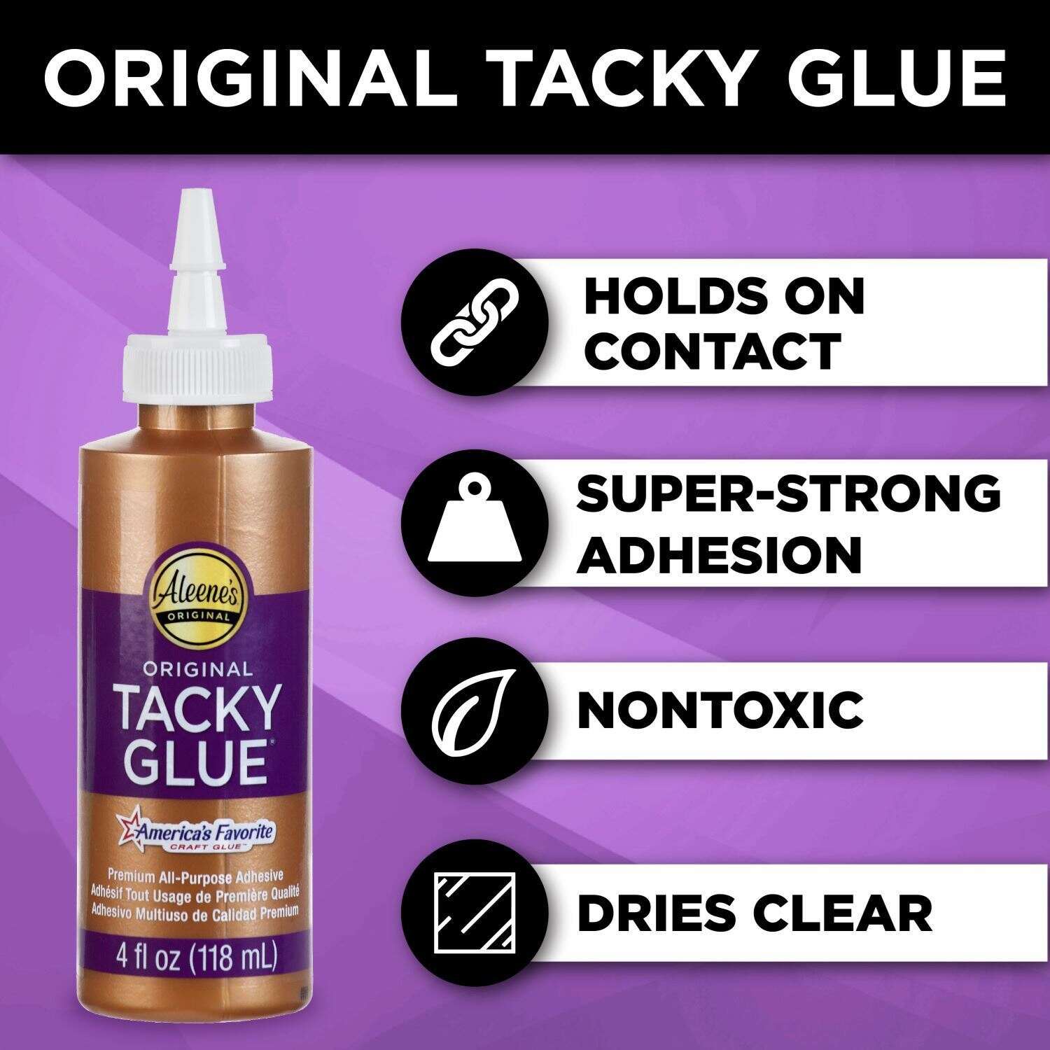 Aleene's Tack-It Over & Over Liquid Glue-4oz, 1 count - City Market