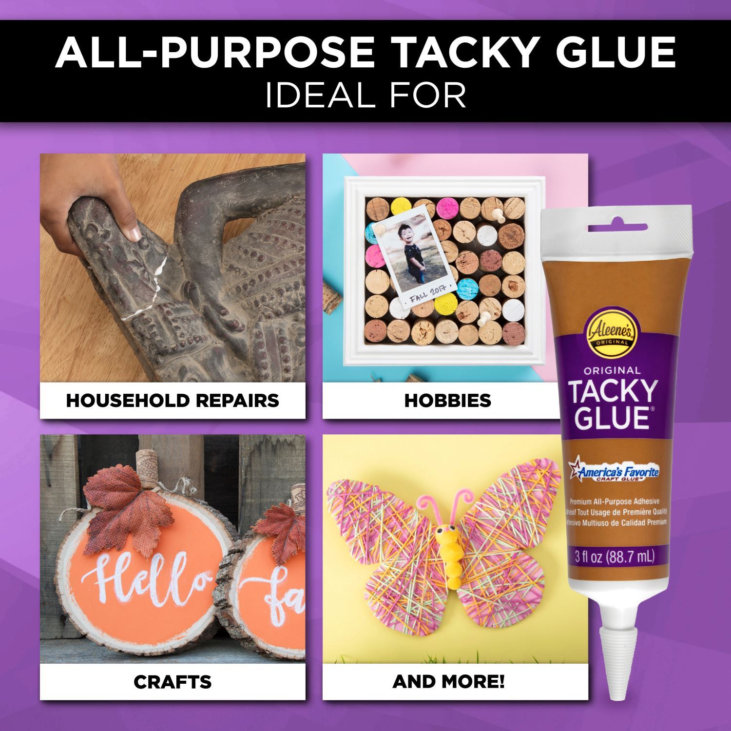 Aleene's Original Tacky Glue--3 oz – Kismet Mosaic