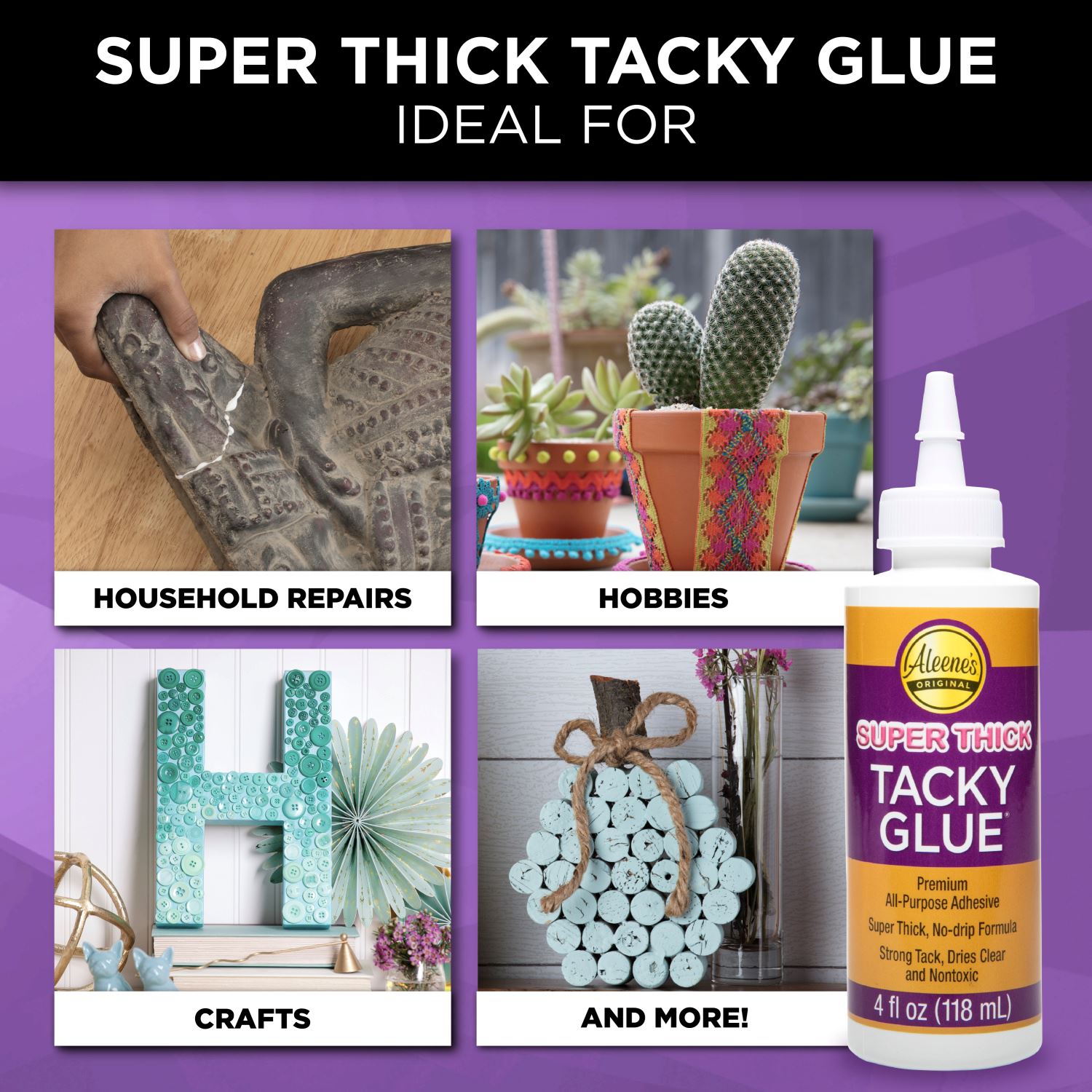 Fast Grab Tacky Glue by Aleene's – Benzie Design