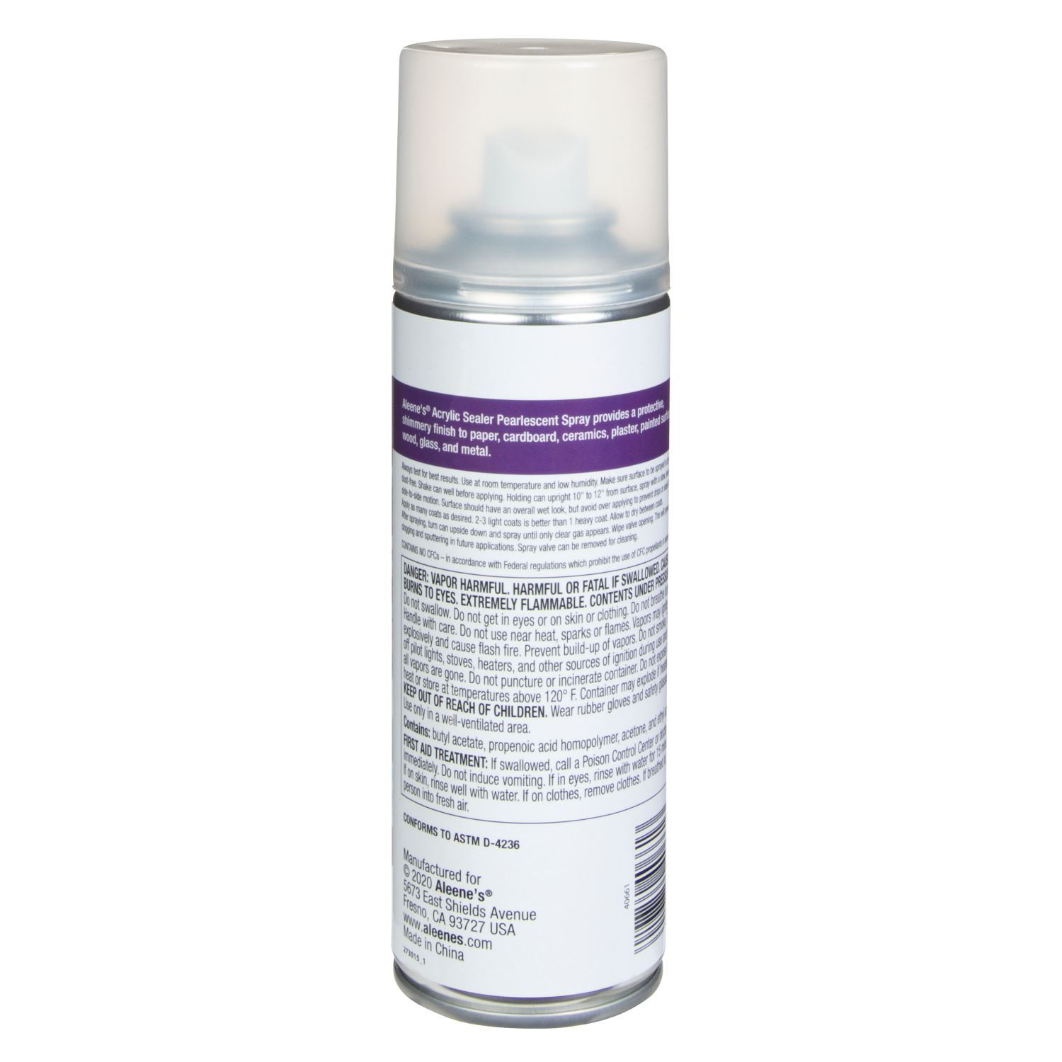 Aleene's Original Glues - Spray Acrylic Sealer Pearlescent Finish 6 oz.