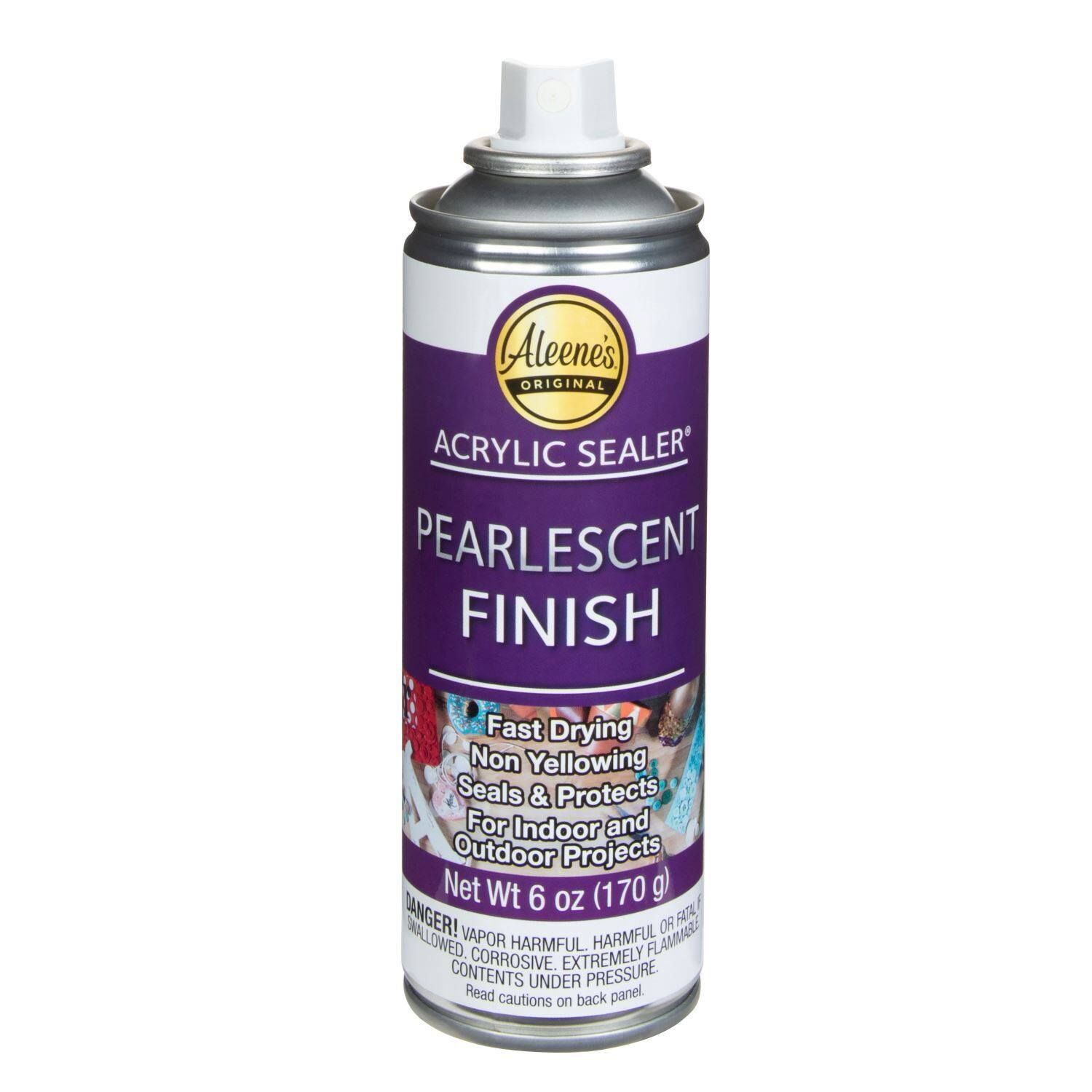 Aleene's Original Glues - Spray Acrylic Sealer Pearlescent Finish 6 oz.