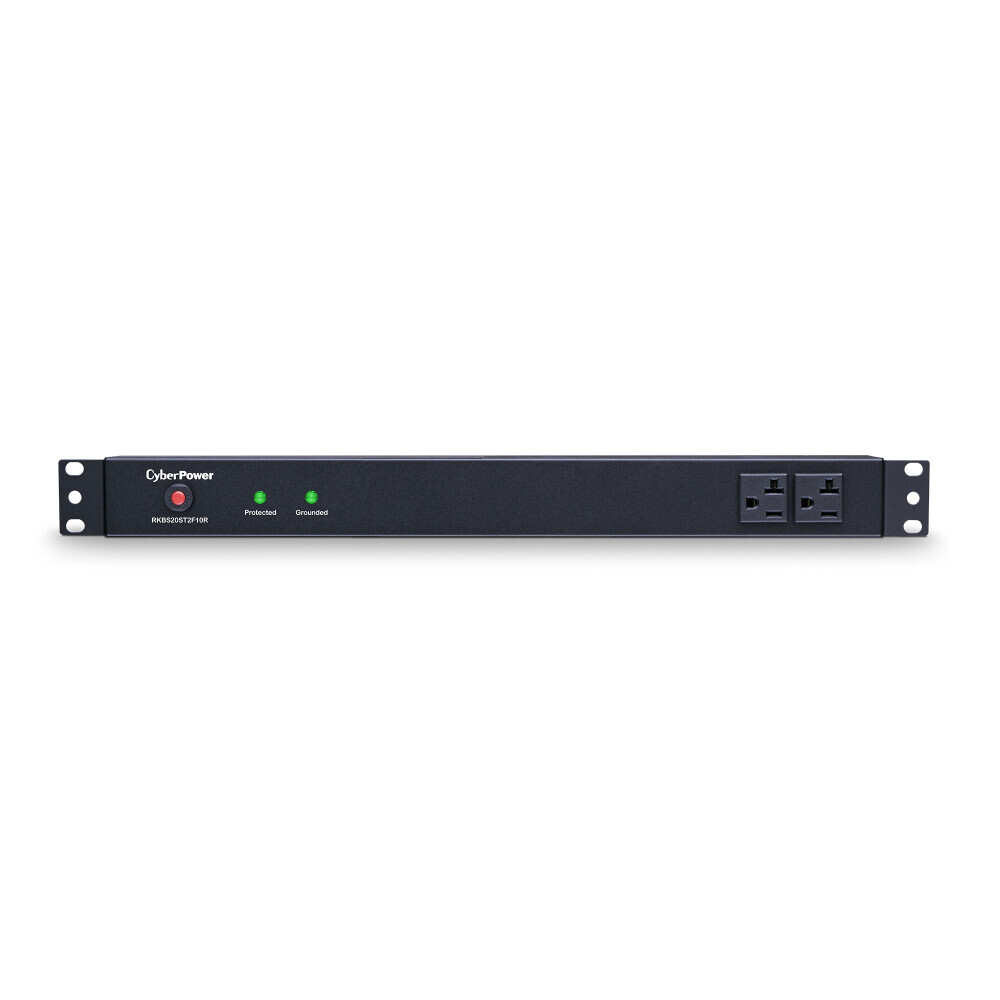 12 Outlet NEMA 5-20R Horizontal Rack Mount Surge Protective Power Distribution Unit with NEMA L5-20P Locking Plug, Black 12 Outlet NEMA 5-20R Horizontal Rack Mount Surge Protective Power Distribution Unit with NEMA L5-20P Locking Plug, Black