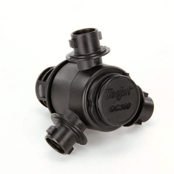 TeeJet 3 Outlet Quick Nozzle Body with CAMLOC Adapter