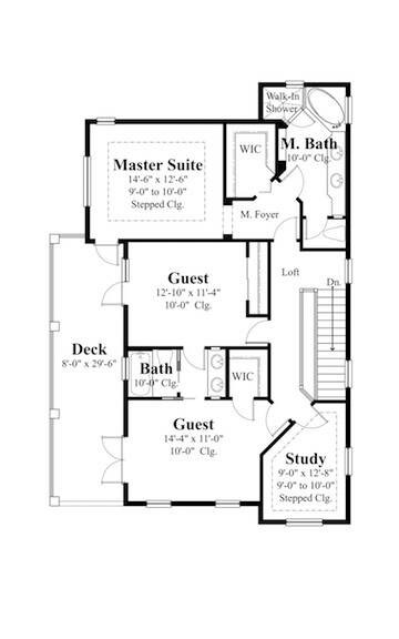 Narrow Lot 2 Y House Plans