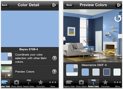 Behr S Colorsmart Color Selection Tool Goes Mobile Professional Builder - Behr Paint Color Match App