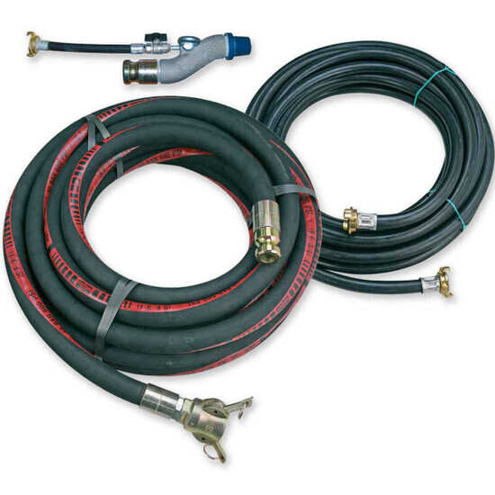 Imer Step-Up 120 Hoses and Adapter