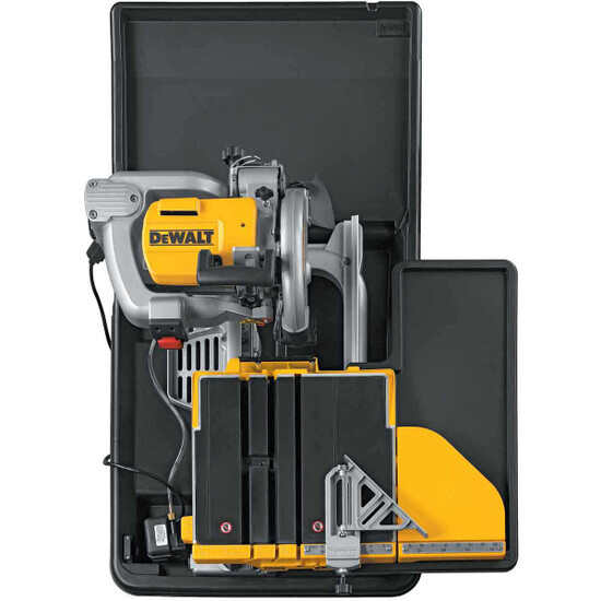 Dewalt D24000 tile saw and water pan components