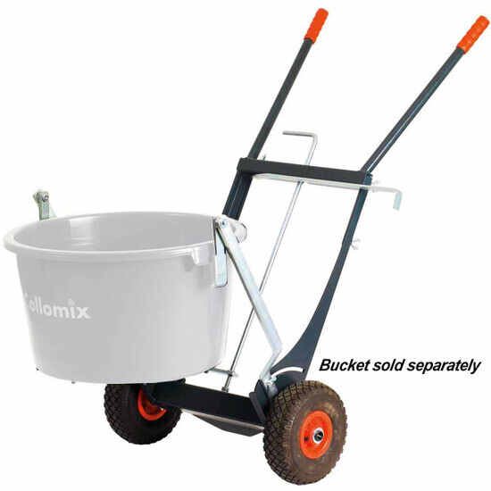 Collomix Bucket Dolly, Bucket trolley easily transports and pours 17 gal. buckets