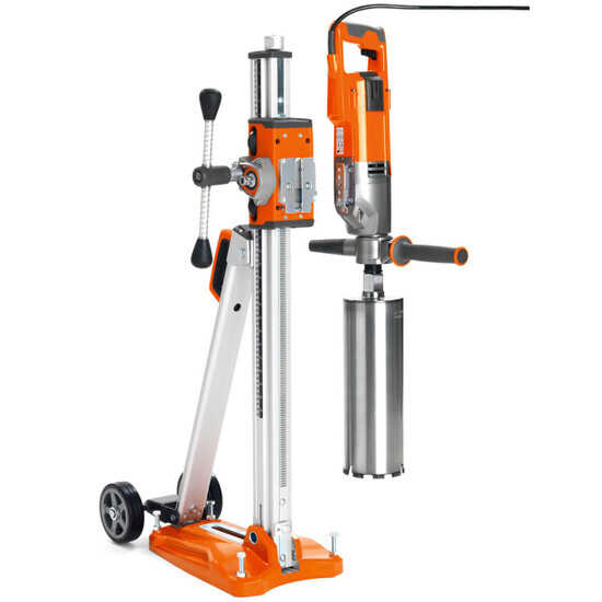 Husqvarna DM 220 Core Drill Motor with Optional Stand