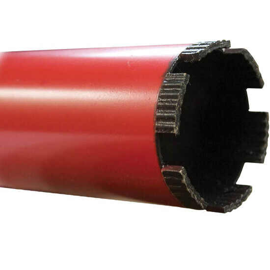 Core Bore Red Turbo Coring Drill Bit Diamond Segment