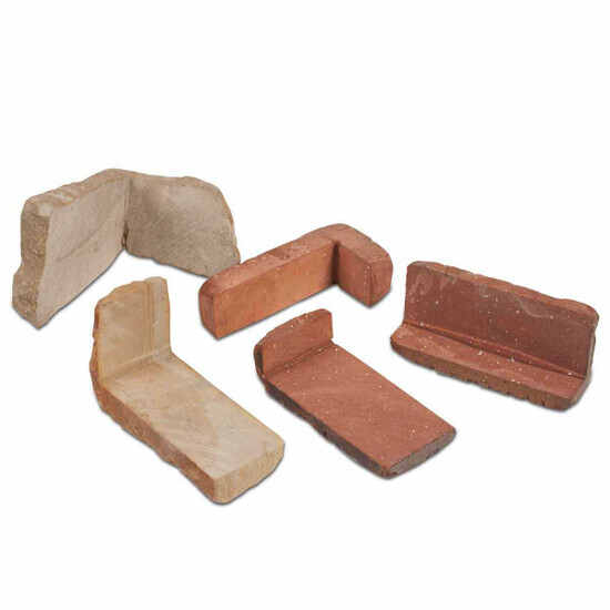 Brick Corner Cut Pieces from Higgins Jig