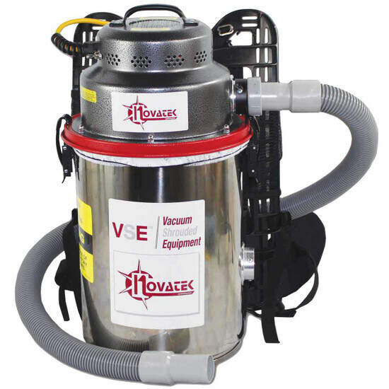 VA03EBK Novatek HEPA Backpack Vacuum