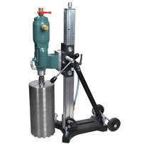 CS Unitec 12 inch Pneumatic Wet Core Drill And Stand