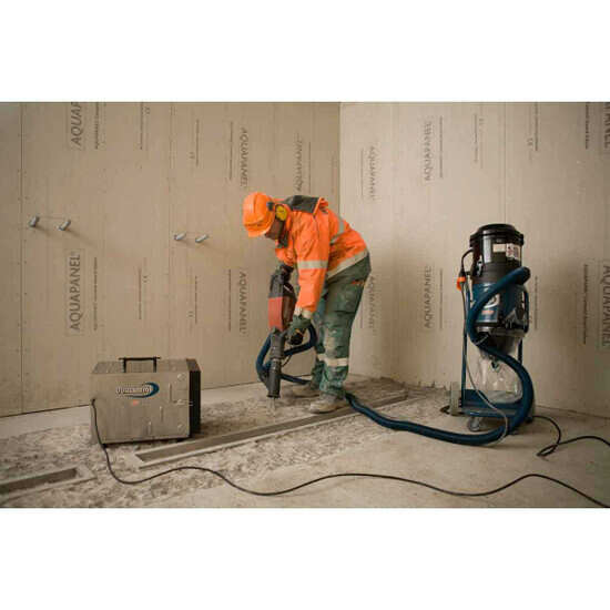 Demolition Hammer with Dustcontrol Extractor