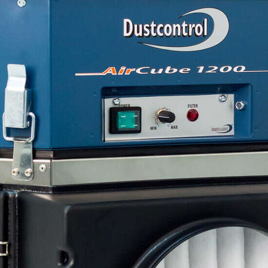DustControl DC AirCube 1200 Control Panel