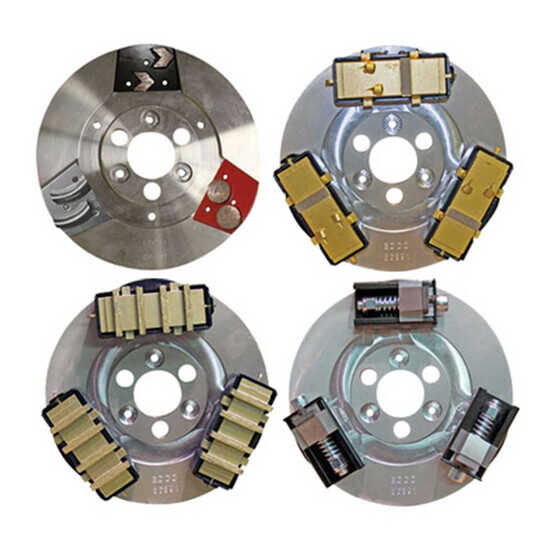 edco magnetic multi-accessory disc, which accepts Dyma-Serts, Strip-Serts and all other Magna-Trap accessories