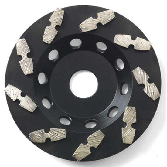 Husqvarna G1073 Cup Wheels Used for Abrasive Concrete