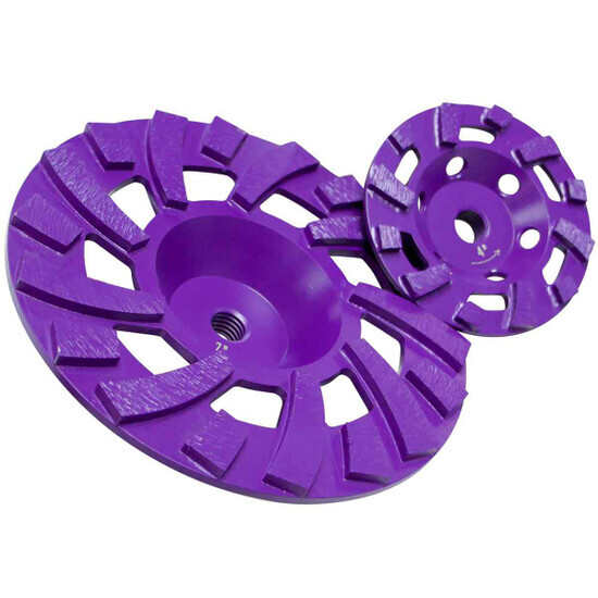Diamond Products Core Cut Imperial Purple Turbo Cup Wheel
