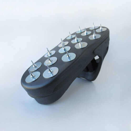 Spiked shoes for Resinous Coatings