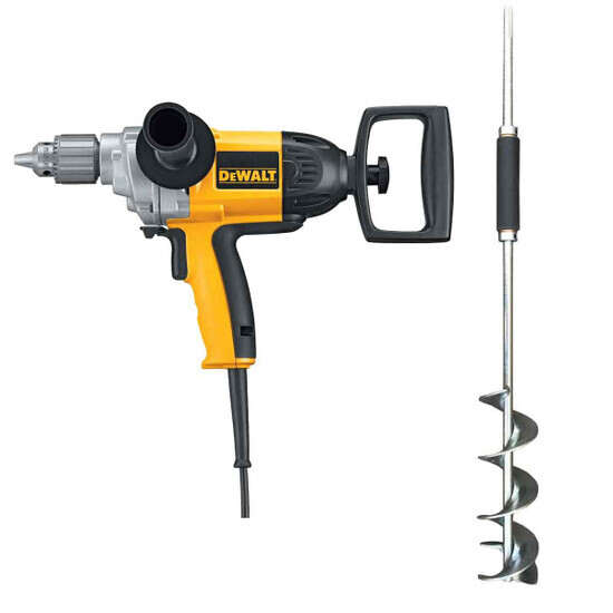 Dewalt DW130V Mixing Drill Mud Beater Paddle with Bucket Mortar. Mixer for mixing all types of mortar and concrete