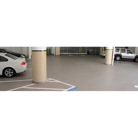 Laticrete Sparta-Quartz Floor in Parking Garage