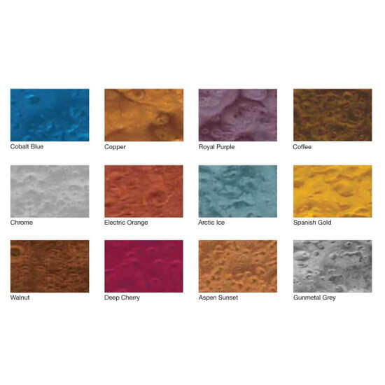 Laticrete Spartacote Metallic Pigment Color Chart