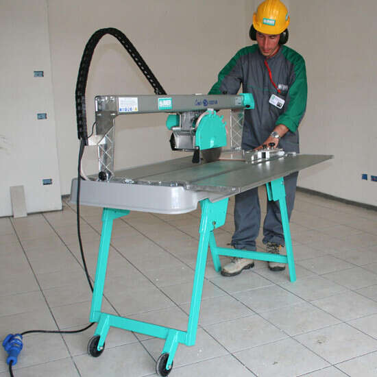Imer Combicut Tile Saw In Use
