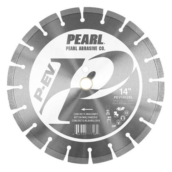 Pearl Abrasive P-EV Segmented Blade for Concrete and Masonry
