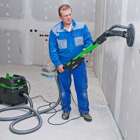 Eibenstock Wall Sander with Vacuum Attachment