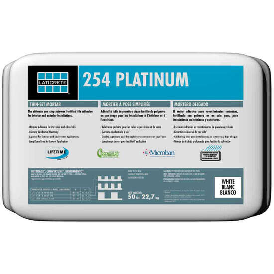 Laticrete 254 Platinum Thin-set