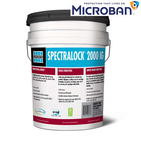 Laticrete Spectralock 2000IG Black Epoxy Grout with Microban