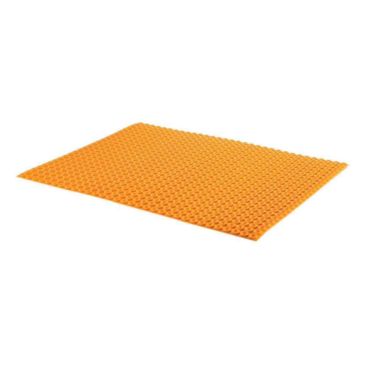 Schluter Systems Ditra Heat DH5MA Uncoupling and Waterproofing Polypropylene Membrane 1/4 Inch Underlayment 8.4 Square Feet Sheet 8 Pcs