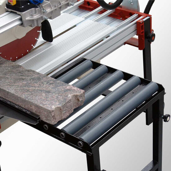 Raimondi Zipper Advanced Rail Saw optional rolling extension table