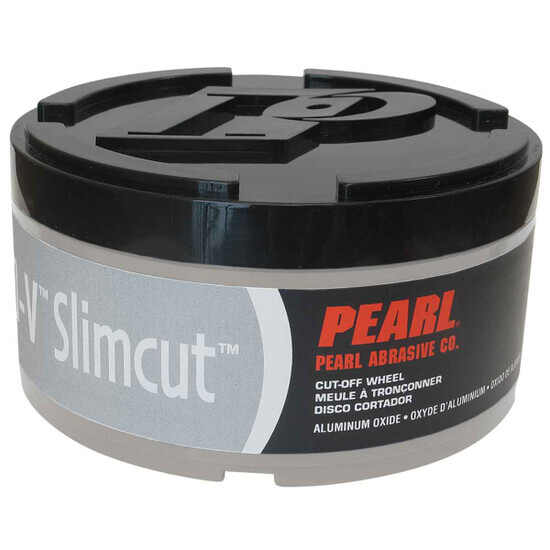 Pearl Abrasive Slim Cut Pro V Aluminum Oxide Cut Off Wheel container