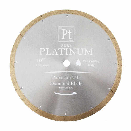 Pure Platinum Porcelain Blade