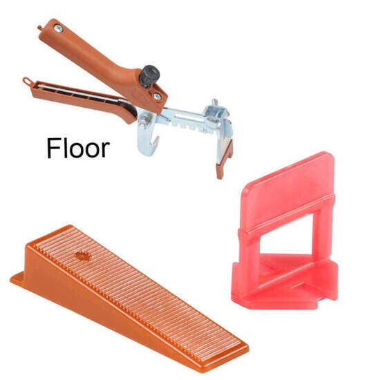 RLS 1/8 in. Red Spacer Tile Leveling System Contractor Kit