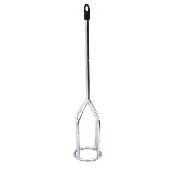 ardex T-2E ring shaped mortar and grout mixing paddle has an extended shaft for larger mixing barrels