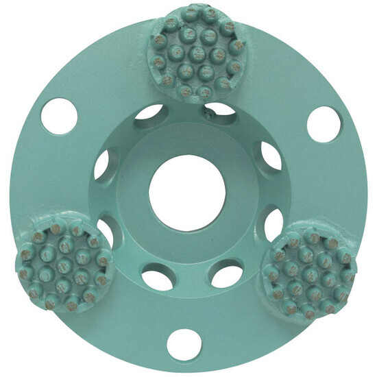 Pearl P4 4 inch Concrete & Natural Stone Button Cup Wheel