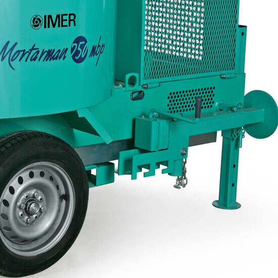 IMER Mortarman 750 Mixer Mixes 1600 lbs of mortar, dry pack, stucco, or sand & cement